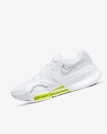 Nike Air Zoom SuperRep 3 Blancos Negros Metal Plateados | MX 3283
